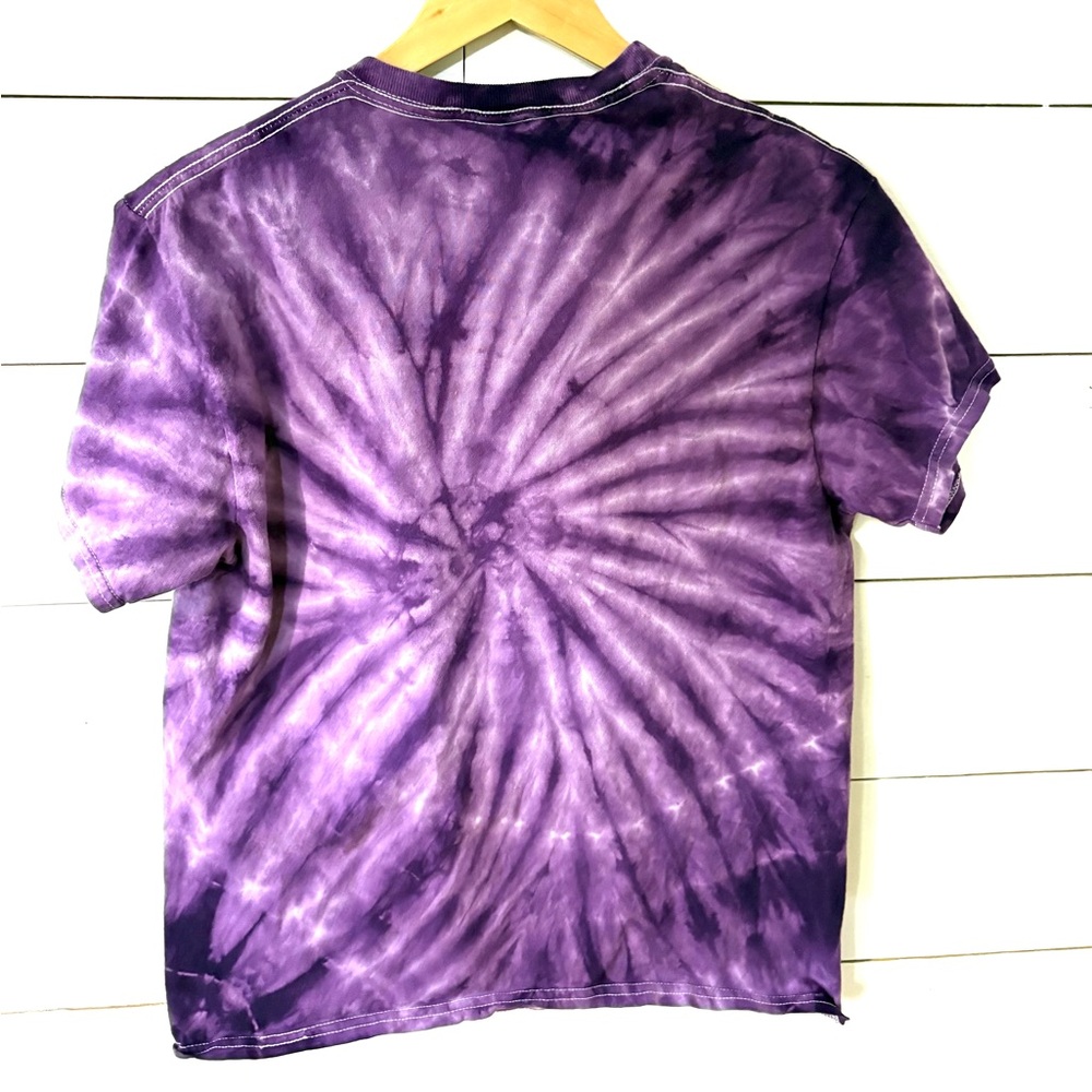 Mitchell & Ness Purple Tie-Dye Raptors’ Tee - Picture 5 of 5